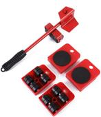 Meubelroller nieuw in doos set 5 delig, Doe-het-zelf en Verbouw, Transportwagens, 100 liter of meer, Ophalen of Verzenden, Nieuw