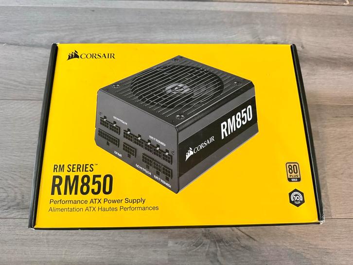 Corsair RM850 Voeding - Nieuw in doos!, Computers en Software, Interne voedingen, Nieuw, Ophalen of Verzenden