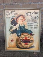 N.T. Swezey’s Son & Co. Flour vintage houten schilderij, Ophalen, Gebruikt