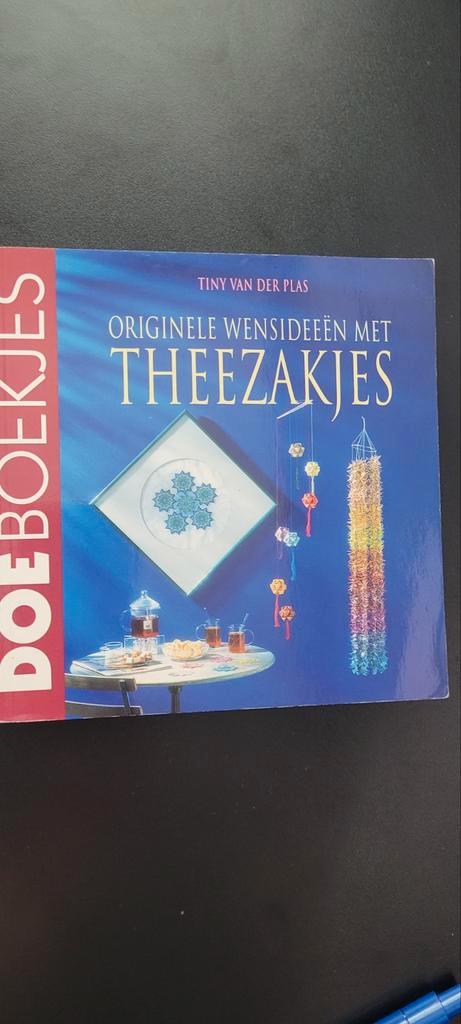 Theezakjes Wenskaarten - Tiny van der Plas, Boeken, Hobby en Vrije tijd, Gelezen, Scrapbooking en Knutselen, Verzenden