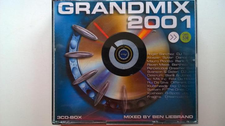 Ben Liebrand - Grandmix 2001, Cd's en Dvd's, Cd's | Dance en House, Zo goed als nieuw, Dance Populair, Ophalen of Verzenden