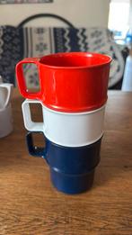 Rood wit blauw bekers van mepal 300 cc, Ophalen of Verzenden, Zo goed als nieuw