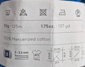 Yarns en colors Must-have. Katoen garen per bol beschikbaar voor biedingen