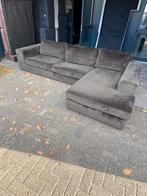 !!ACTIE!! GROENE VELVET HOEKBANK, GRATIS LEVERING, 250 tot 300 cm, Hoekbank, Zo goed als nieuw, Vierpersoons of meer
