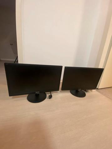 Philips monitoren 2x 22 inch beschikbaar voor biedingen