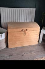 Grote houten Speelgoedkist-schatkist, Ophalen, Gebruikt, 50 tot 75 cm, Minder dan 50 cm