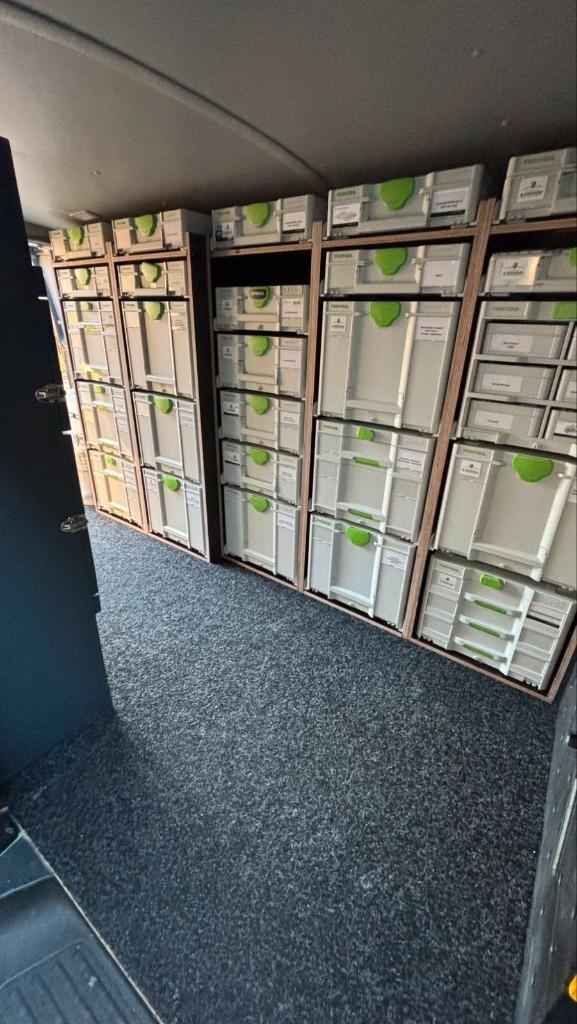 Bedrijfswagen inrichting voor Festool Systainers³, Auto diversen, Auto-accessoires, Nieuw, Ophalen of Verzenden