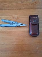 Multi tool Leatherman wave met lederen hoesje, Zo goed als nieuw