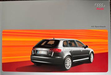 Brochure / folder Audi A3 Sportback - juli 2004 beschikbaar voor biedingen