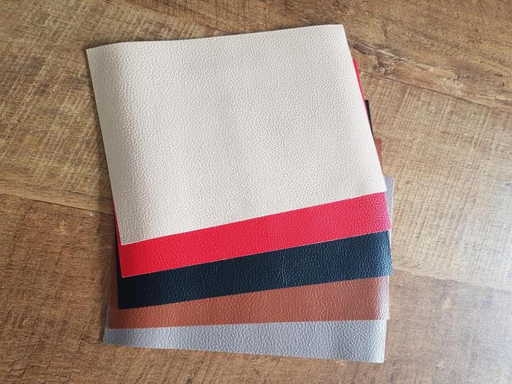 Partij 5 soepele lapjes skai A5 formaat, Hobby en Vrije tijd, Knutselen, Nieuw, Materiaal, Ophalen of Verzenden