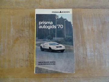 Autojaarboek 1970 - Prisma Autogids - Nederlands beschikbaar voor biedingen