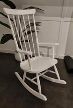 Vipack Rocky Schommelstoel - Zo goed als nieuw!, Huis en Inrichting, Stoelen, Ophalen, Wit, Zo goed als nieuw, Eén