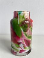 Fidrio vaas mixed colours 16cm, Overige kleuren, Nieuw, Ophalen of Verzenden, Glas