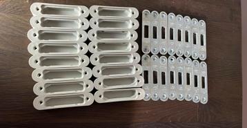 16x HMB sluitplaatset voor deuren / nieuwstaat beschikbaar voor biedingen