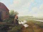 schilderij Johannes Hessel Brolsma, Ophalen of Verzenden