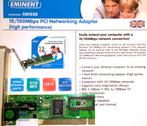 EMINENT EM1028 PCI Netwerkkaart Realtek RTL8139(D) 10/100Mb