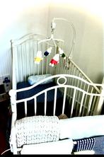 Frans metalen kinderledikant. 60x120 cm, Ophalen of Verzenden, Zo goed als nieuw, Minder dan 140 cm, Minder dan 70 cm