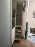 Witte Badkamerkast met Glasplanken, Huis en Inrichting, Badkamer | Badkamermeubels, Minder dan 50 cm, Gebruikt, Ophalen of Verzenden