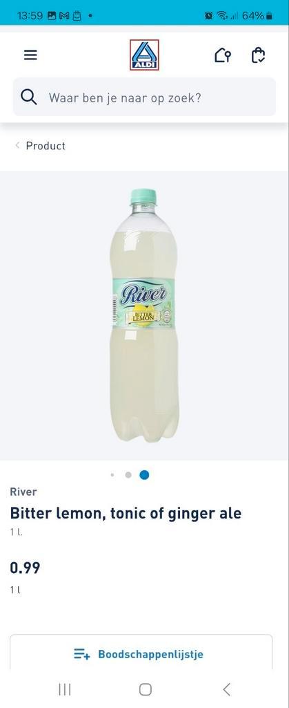bitter lemon met Duits statiegeld, Diversen, Levensmiddelen, Ophalen of Verzenden