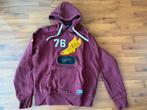 Superdry Super Dry bourdeax rode Hoodie Maat Large L Zgan, Maat 52/54 (L), Ophalen of Verzenden, Zo goed als nieuw, Rood