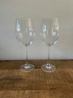 2 Grote Wijnglazen 27 cm, Ophalen, Glas of Glazen, Effen, Glas