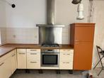 Keuken inclusief apparatuur, Huis en Inrichting, Keuken | Complete keukens, Ophalen, Gebruikt, Hoekkeuken, Hout