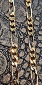 Figaro 18karaat massiefe gouden ketting 72cm lang, Ophalen of Verzenden, Nieuw, Goud, Goud