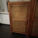 ZGAN bruin webbing nachtkastje Bandung Xenos, Ophalen, Zo goed als nieuw