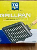 Prof. Grillpan gietijzer The Good Food Factory TGFF - NIEUW!, Ophalen of Verzenden, Nieuw, Gietijzer, Koekenpan of Braadpan