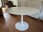 Mooie witte ronde tafel, Ophalen, Gebruikt