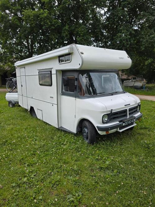 Te Koop Bedford Camper oldtimer bouwjaar 1968, Caravans en Kamperen, Campers, Particulier, Bus-model, Overige merken, Diesel, Ophalen