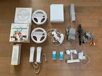 Nintendo Wii met o.a. balanceboard en 5 spellen, Spelcomputers en Games, Spelcomputers | Nintendo Wii, Ophalen, Gebruikt, Met 2 controllers