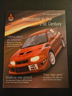 Brochure Mitsubishi 2001 UK oa Evo VI, Ophalen of Verzenden, Zo goed als nieuw, Mitsubishi