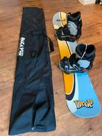 Snowboard met bindingen en schoenen, Sport en Fitness, Snowboarden, Schoenen, Gebruikt, Ophalen