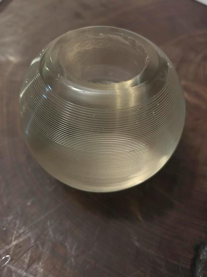 Antieke kristallen Luciferhouder in Edwardiaanse stijl, Antiek en Kunst, Antiek | Glas en Kristal, Ophalen of Verzenden