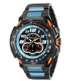 Invicta 43781 Invicta Rally S1 50,5mm black/blue nieuw, Sieraden, Tassen en Uiterlijk, Horloges | Heren, Overige merken, Staal