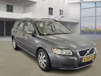 Volvo V50 2.0D Kinetic/AUT/NAVI/TOPONDERHOUDEN, Auto's, Volvo, Te koop, V50, Zilver of Grijs, Geïmporteerd