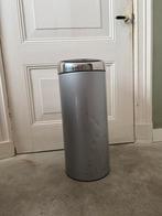 Brabantia prullenbak rond, Huis en Inrichting, Woonaccessoires | Prullenbakken, Ophalen, Zo goed als nieuw, Metaal, 50 tot 75 cm