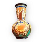 Antieke Gouda Plazuid vaas – ca. 1920 – Art Deco stijl, Ophalen of Verzenden