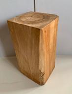 Massief houten zuil, pilaar, sokkel, 51x24,5x25cm, Huis en Inrichting, Ophalen of Verzenden