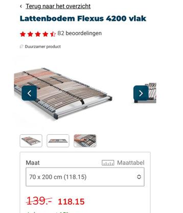 Bedframe Ikea met 4x Bedlades - afbeelding 2
