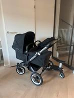 Bugaboo Donkey 5 duo + extra onderdelen, Ophalen, Bugaboo, Zo goed als nieuw, Combiwagen