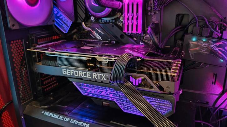 Asus TUF Gaming RTX 3080 Ti OC 12Gb, Computers en Software, Videokaarten, Zo goed als nieuw, Nvidia, PCI-Express 4.0, GDDR6, HDMI