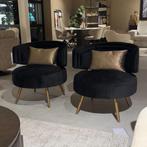Fauteuil Hazel Richmond Interiors (2 stuks beschikbaar), Huis en Inrichting, Fauteuils, Ophalen, Nieuw, Stof, Modern, chique