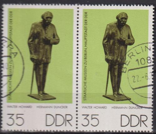 DDR Berlijn Standbeeld in paar, Postzegels en Munten, Postzegels | Europa | Overig, Gestempeld, Overige landen, Ophalen of Verzenden