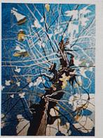 Vincent van Ojen houtsnede, Antiek en Kunst, Ophalen