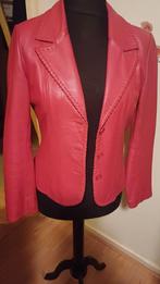Prachtig rood leren jasje - Maat 40, Kleding | Dames, Ophalen of Verzenden