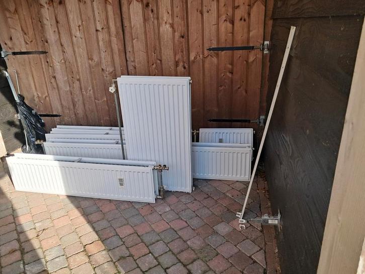 Radiatoren - Diverse Maten, Doe-het-zelf en Verbouw, Verwarming en Radiatoren, Gebruikt, Radiator, 800 watt of meer, 30 tot 80 cm