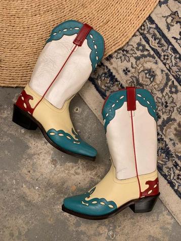 Bootstock cowboylaarzen 37 western boots bohemian laarzen beschikbaar voor biedingen