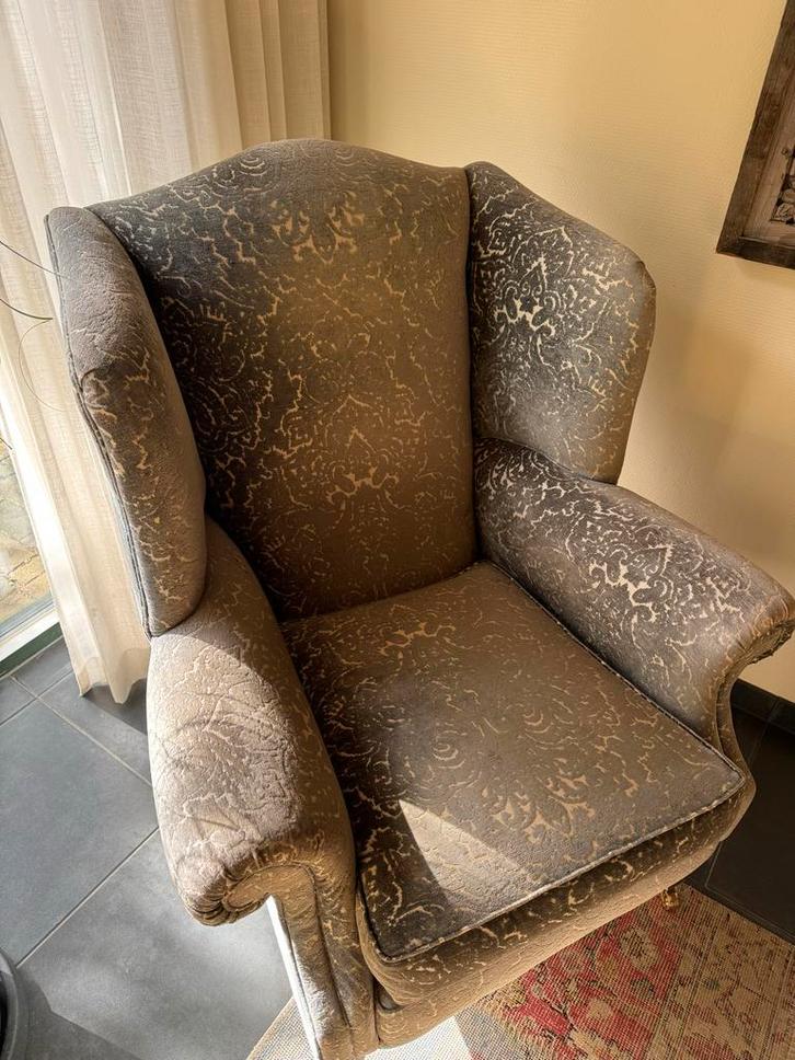 Duresta Fauteuil - Zo goed als nieuw, Huis en Inrichting, Fauteuils, Zo goed als nieuw, Stof, 75 tot 100 cm, Ophalen